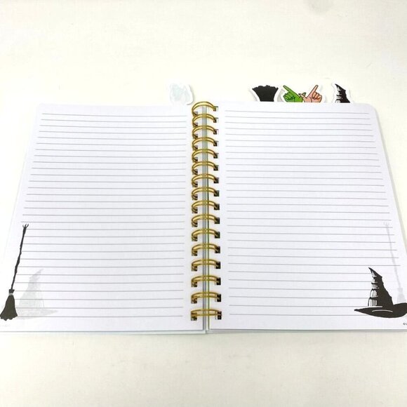 Wicked The Movie Pink Elphaba 96 Page Spiral Tab Journal 8.25" x 6.5" - Picture 6 of 6